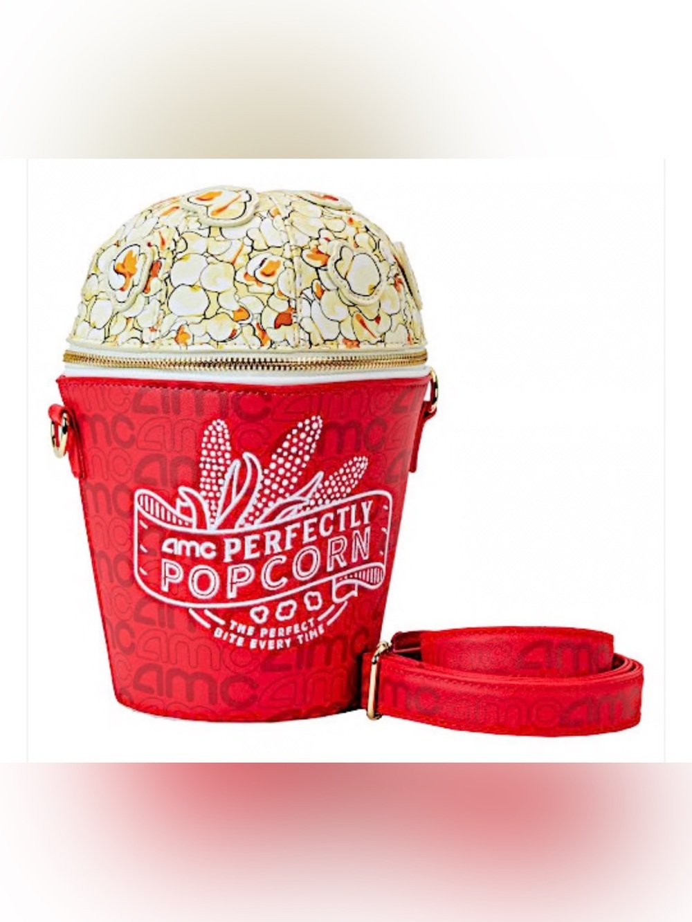 Loungefly AMC Perfectly Popcorn Crossbody Bag NWT